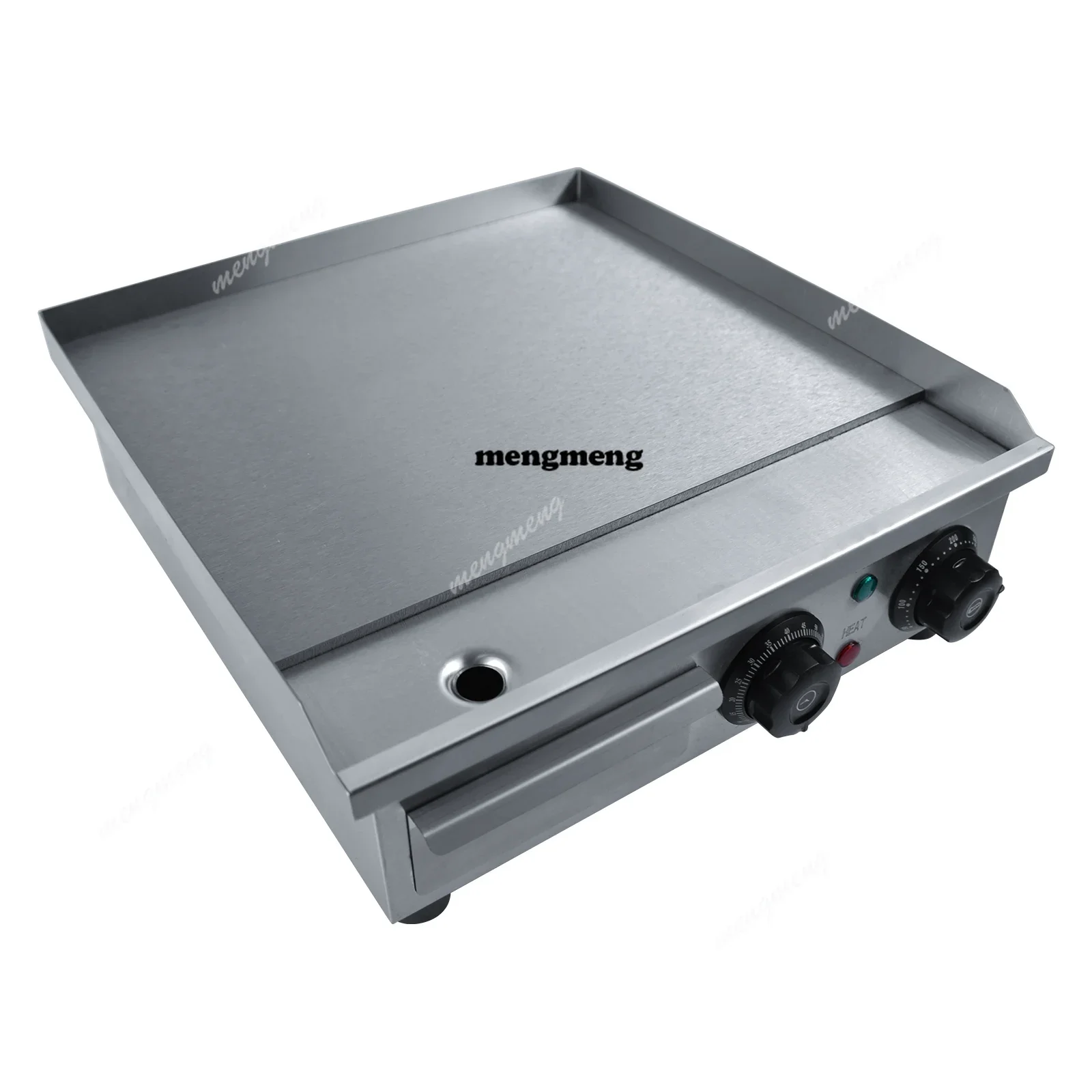 E132 Catering Equipment Stainless Steel Counter Top Commercial Electric Griddle