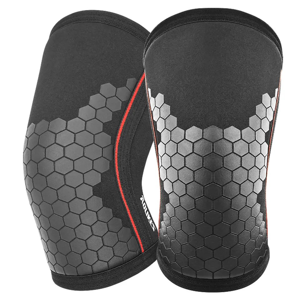 AOLIKES 7MM Gewichtheffen Elleboogbrace Ondersteuning Neopreen Compressie Elleboogbeschermers Armmouwen Protector Voor Powerlifting Gym Fitness