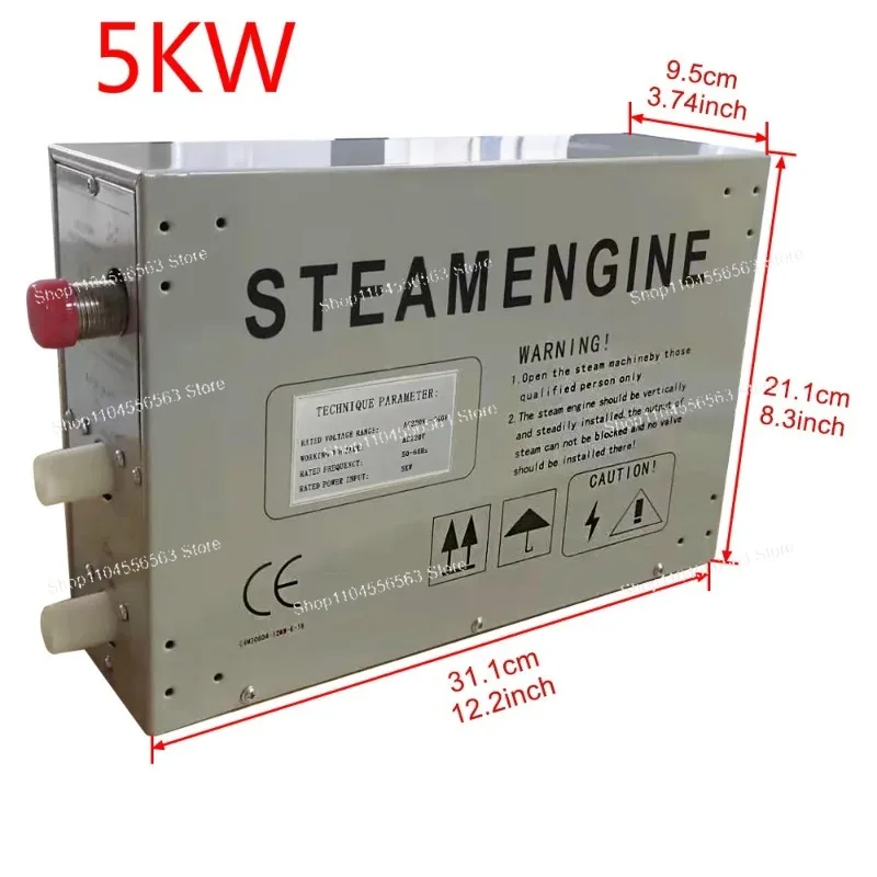 5KW 220V Flow-Thru Heater Element C4M20604-1288-E-16 Replacement for GD7007 GD7012 GD802, 10