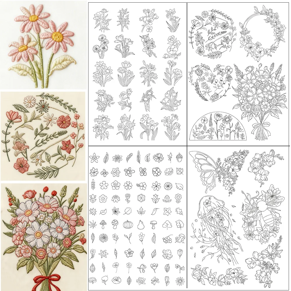 conjunto-de-papel-de-bordado-soluvel-em-agua-com-padrao-floral-100-pecas-adesivos-autoadesivos-diy-com-12-cores-de-fios-de-metal-e-16-agulhas