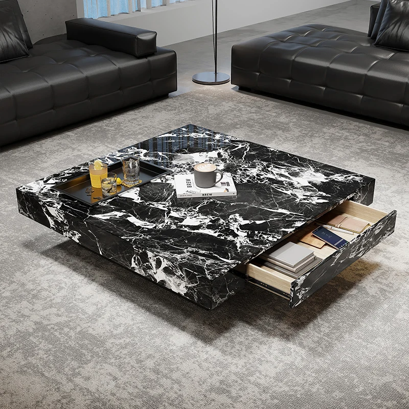 #Moving Standing Coffee Table Decoration Luxury Modern Living Room Designer Side Table Writing Couchtisch Lounge Suite Furniture