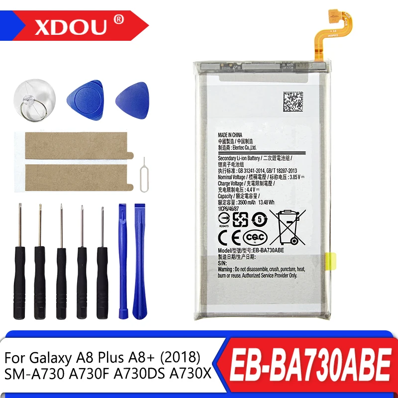 

Brand New EB-BA730ABE 3500mAh Battery For Samsung Galaxy A8 Plus A8+ (2018) SM-A730 A730F A730DS A730X