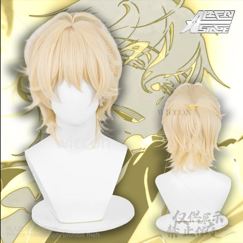 Anime Alien Stage Cosplay Mizi Till Ivan Luka SUA Cos Wigs Hair Heat Resiatant Hair Free Wig Cap Halloween Roleplay Customized