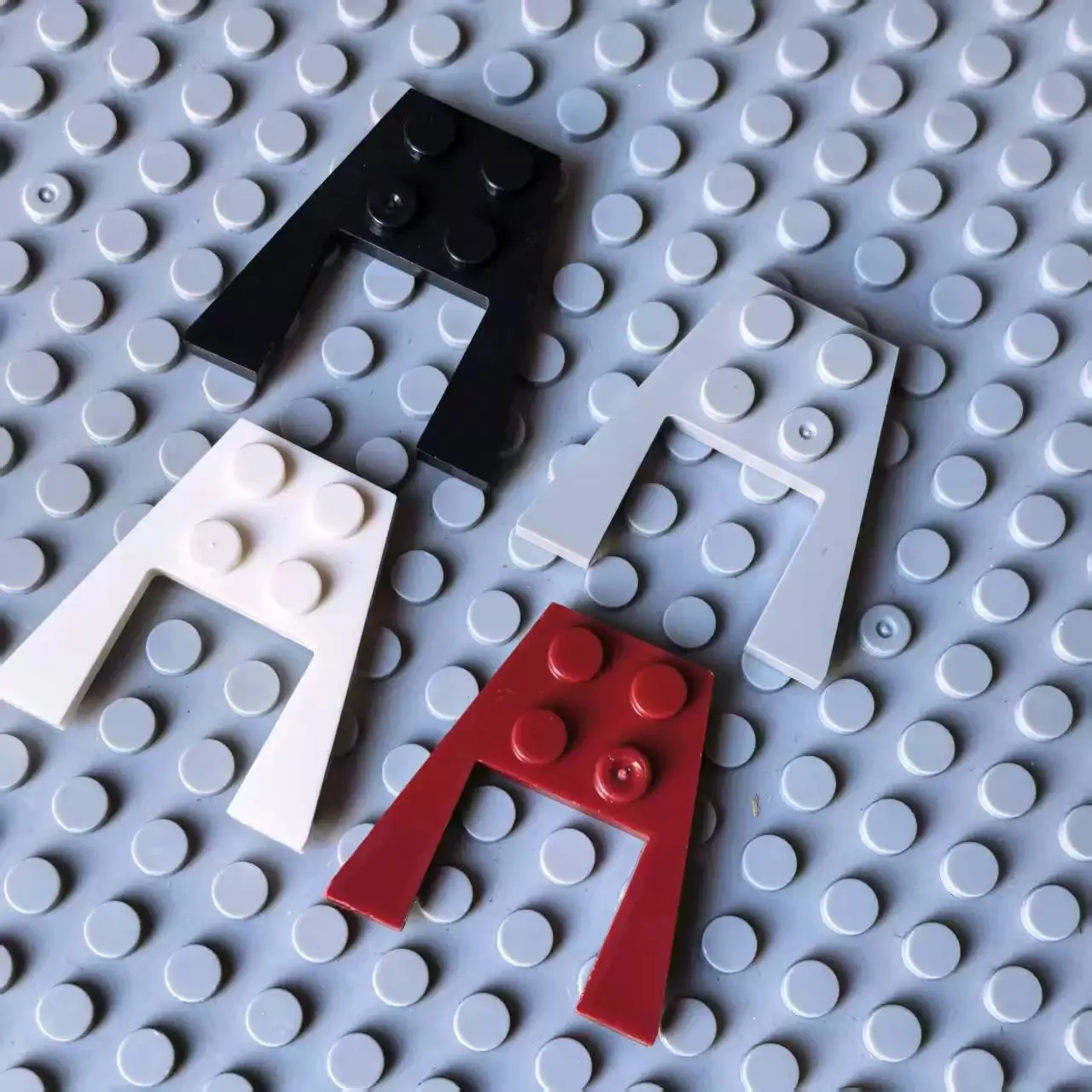 20PCS Building Blocks 43719 4x4 Wedge Plates, 90194-48183-4859 3x4 Wedge PlatesMOC Customized DIY Gift Toys
