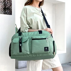 Women's Travel Handbag Casual Sport Bags Female 2024 Large Capacity Shoulder Crossbody Luggage Bag Multi-Function Travel Bags