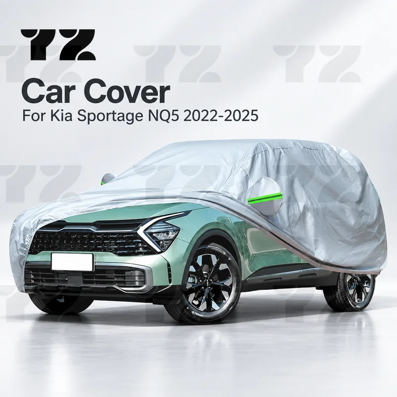 YZ For Kia Sportage NQ5 2022-2025 Full Car Covers Outdoor Sun Anti UV Rain Snow Dust Protection Waterproof