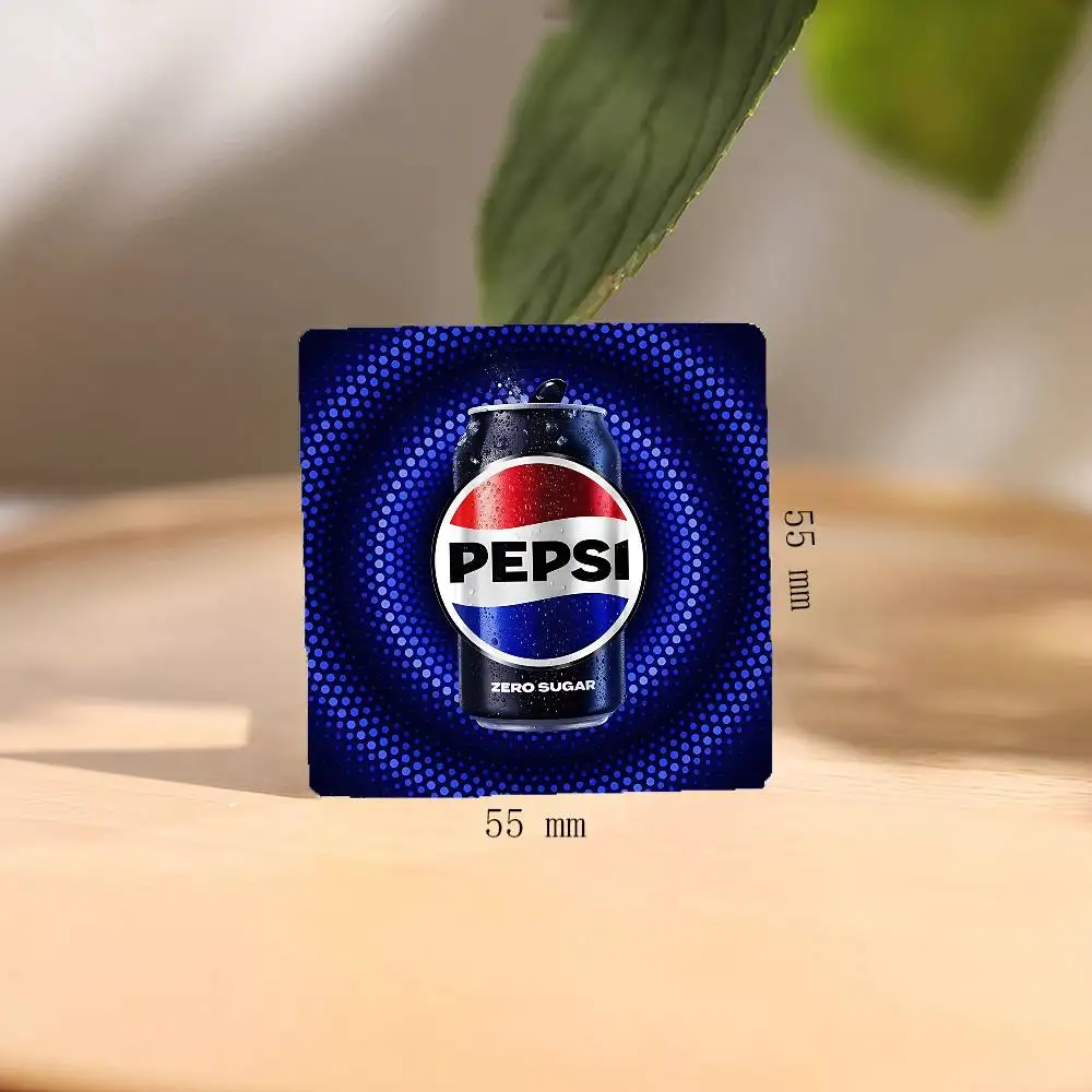 P-PepsiS الكرتون المشروبات مغناطيس الثلاجة الإبداعية مربع مغناطيس الثلاجة صورة للمطبخ مكتب السبورة ديكور المنزل