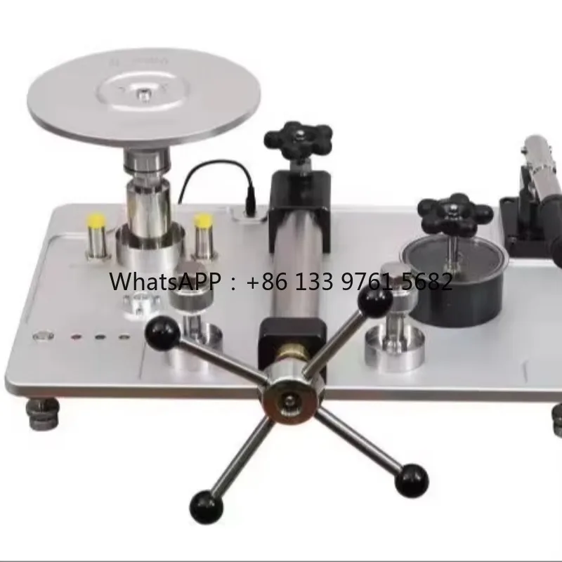 

Multifunctional Automatic Pressure Measuring Instruments Calibrated for Test Pump with Pneumatic Piston Gauge