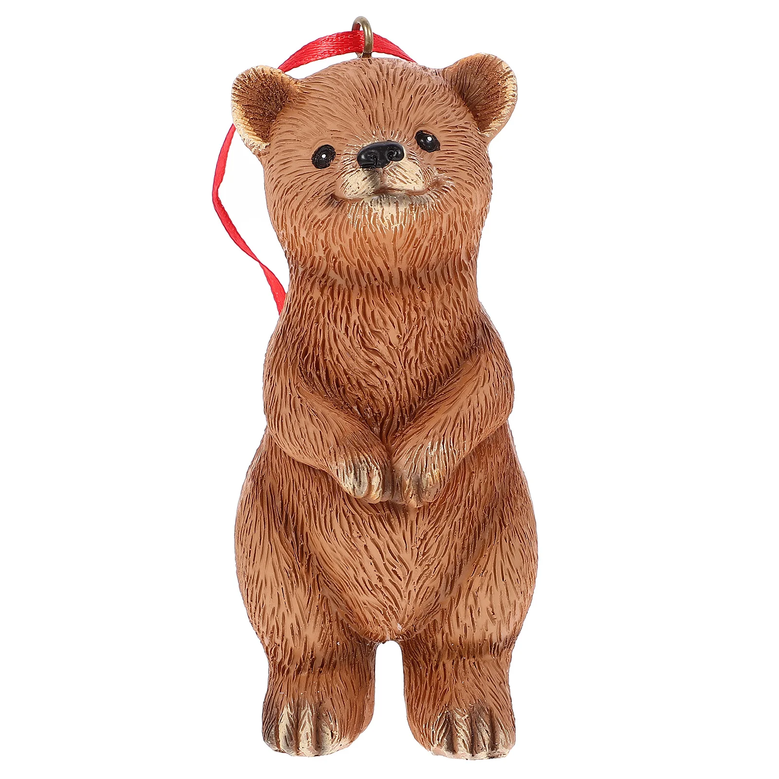 

Resin Bear Hanging Pendant Cute Animal Garden Decor for Outdoor Indoor Courtyard Yard Decoration Home Office Supply