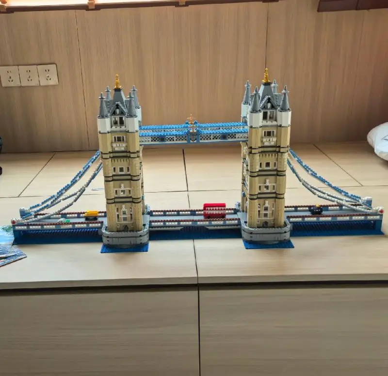 2026 new 3745pcs British City Bridge Building Blocks, Open Close Structure Collectible Model Adult  Party Christmas Gifts