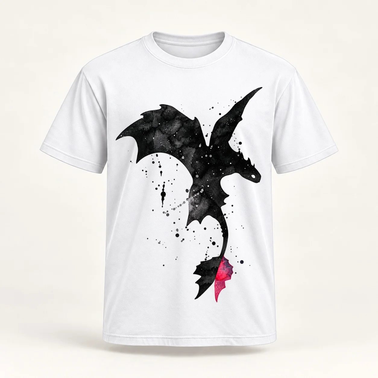 Splatter Toothless Dragon Essential T-Shirt funny t shirts dark humor t shirts for man graphic funny t shirt for man T-Shirt