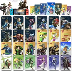 High Quanity 40pcs Zeldaes Card Ntag215 NFC BOTW Set con Skyward Sword Loftwing per Link Breath of the Wild forNS Switch Games