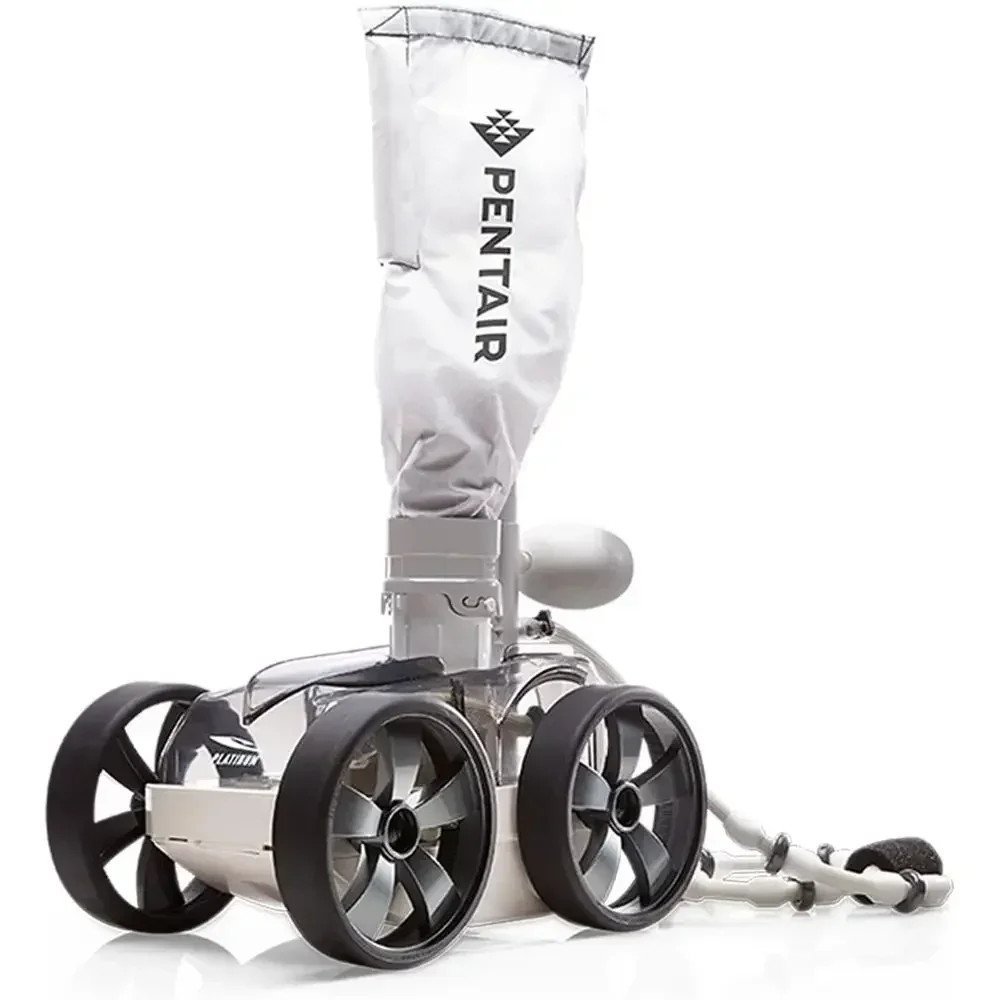 Platinum Side Inground Pool Cleaner, White/Gray, Automatic