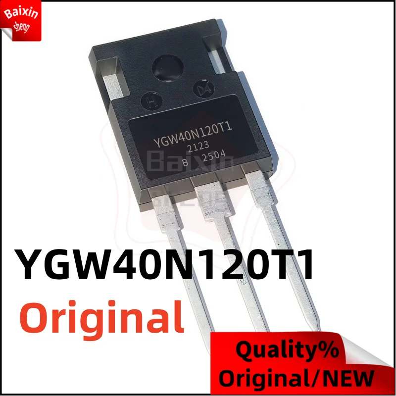 

10PCS Original YGW40N120T1 TO-247 40A 1200V IGBT power transistor YGW40N120TI 40N120