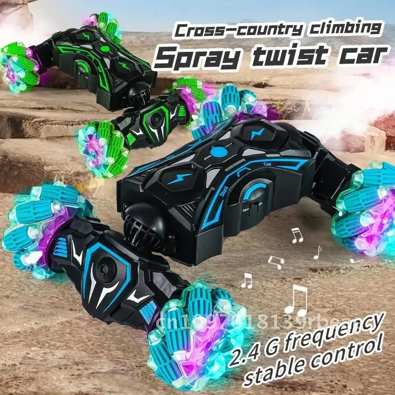 

2,4G жест индукционный спрей поворот с дистанционным управлением автомобиль музыкальный свет трюковый автомобиль внедорожный гоночный игрушечный автомобиль