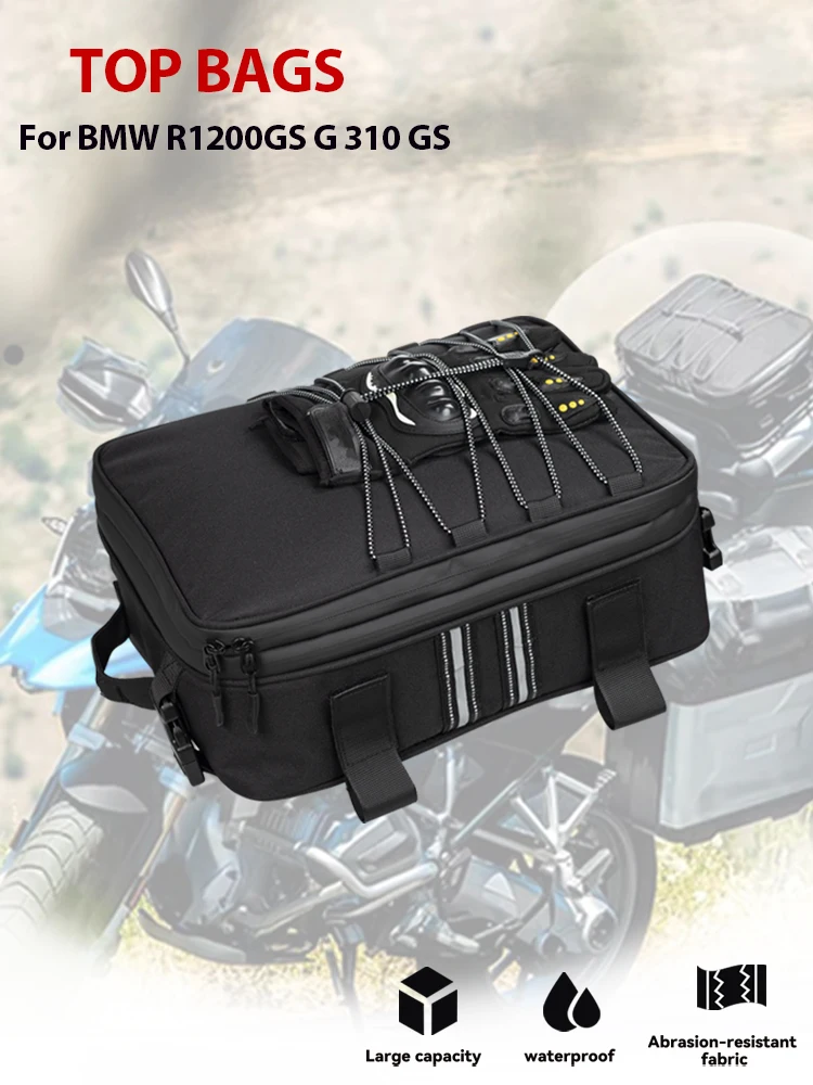 Torby motocyklowe, kufry, sakwy, torby bagażowe do BMW R1200GS R1250GS Adventure F650GS F700GS, górne torby do przechowywania, wodoodporne — 2