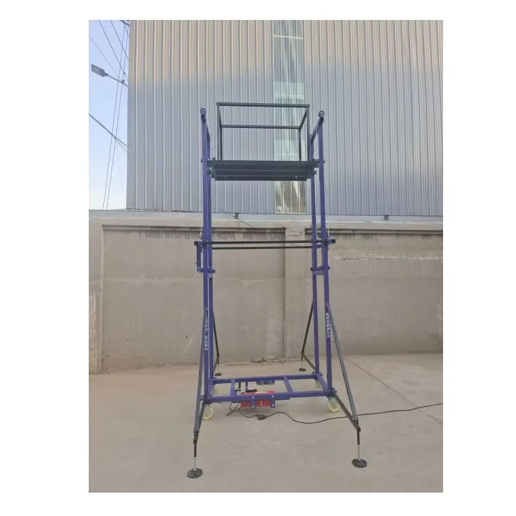 Lift Platform Perancah Listrik Lipat Multi Model Mesas Elevadoras, Beban hingga 5m