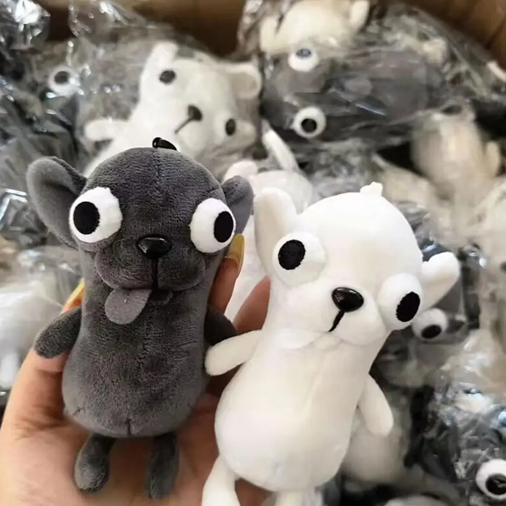 Niedlicher Plüsch-Welpen-Schlüsselanhänger, Stofftier-Chihuahua-Puppe, Schulrucksack-Anhänger, Ausgefallenes Süßes Plüsch-Welpen-Geschenk, Kinderspielzeug – Detail 5