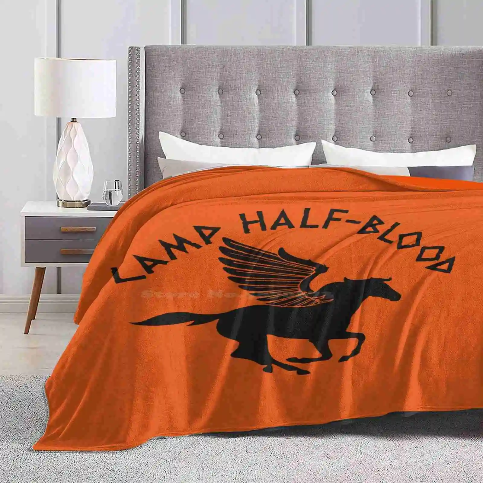 Camp Half-Blood Soft Warm Throw Blanket Rick Riordan Percy Jackson Heroes Olympus Camp Half Blood