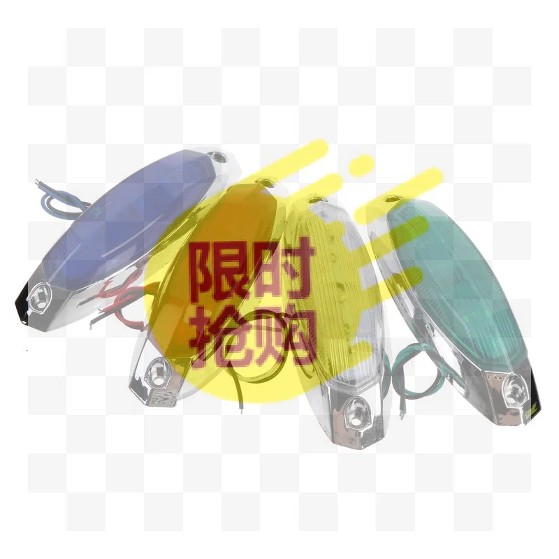 【CMO】1Pcs Multi Color Waterproof LED Marine Lights With Chrome Housing For Small Boats Yachts Sailing Fishing