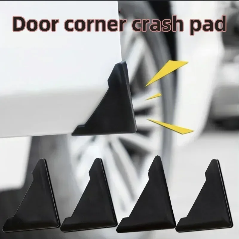4/2pcs Silicone Car Door Corner Covers Anti Collision Protectors Auto Car Door Anti Scratch Guard Covers Car Accessories Amagi