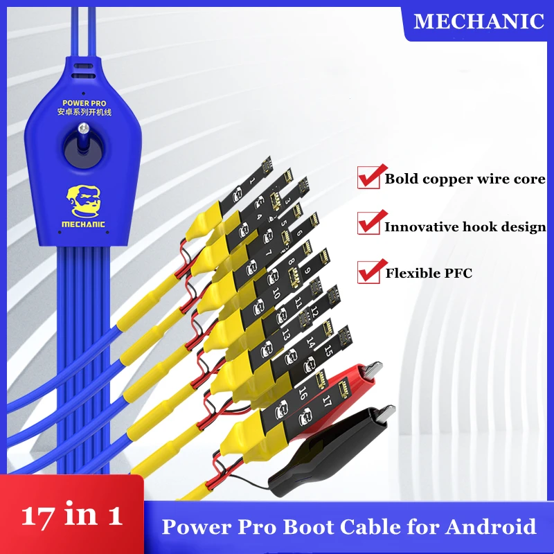 

Mechanic Power Pro Max for Android Samsung Huawei DC Power Supply Cable Phone Boot Line without Battery