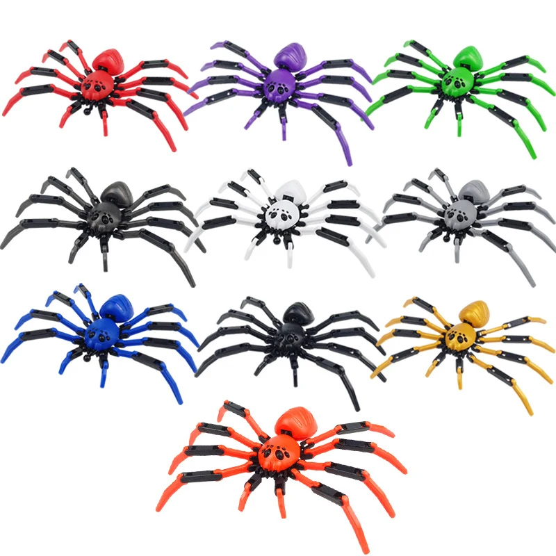 ثلاثية الأبعاد التنقل المشترك العنكبوت نموذج الإبداعية المطبوعة عمل لغز تجميع الدمى نموذج ألعاب الدمى الأطفال ديكورا لفتاة صبي هدية