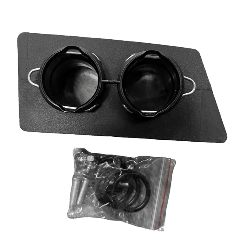 A17R-Car Hood Guide Plate Bracket Joint Drainage Sink Connector Joint For Porsche Panamera 2010-2016 97057241501 97057241502