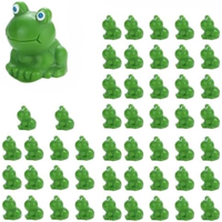 Challenge Hiding Frog,Mini Frog Garden Decor,Green Frog Figurines,Mini Resin Frogs,Miniature Frog Home Decor,Fairy Garden Decor