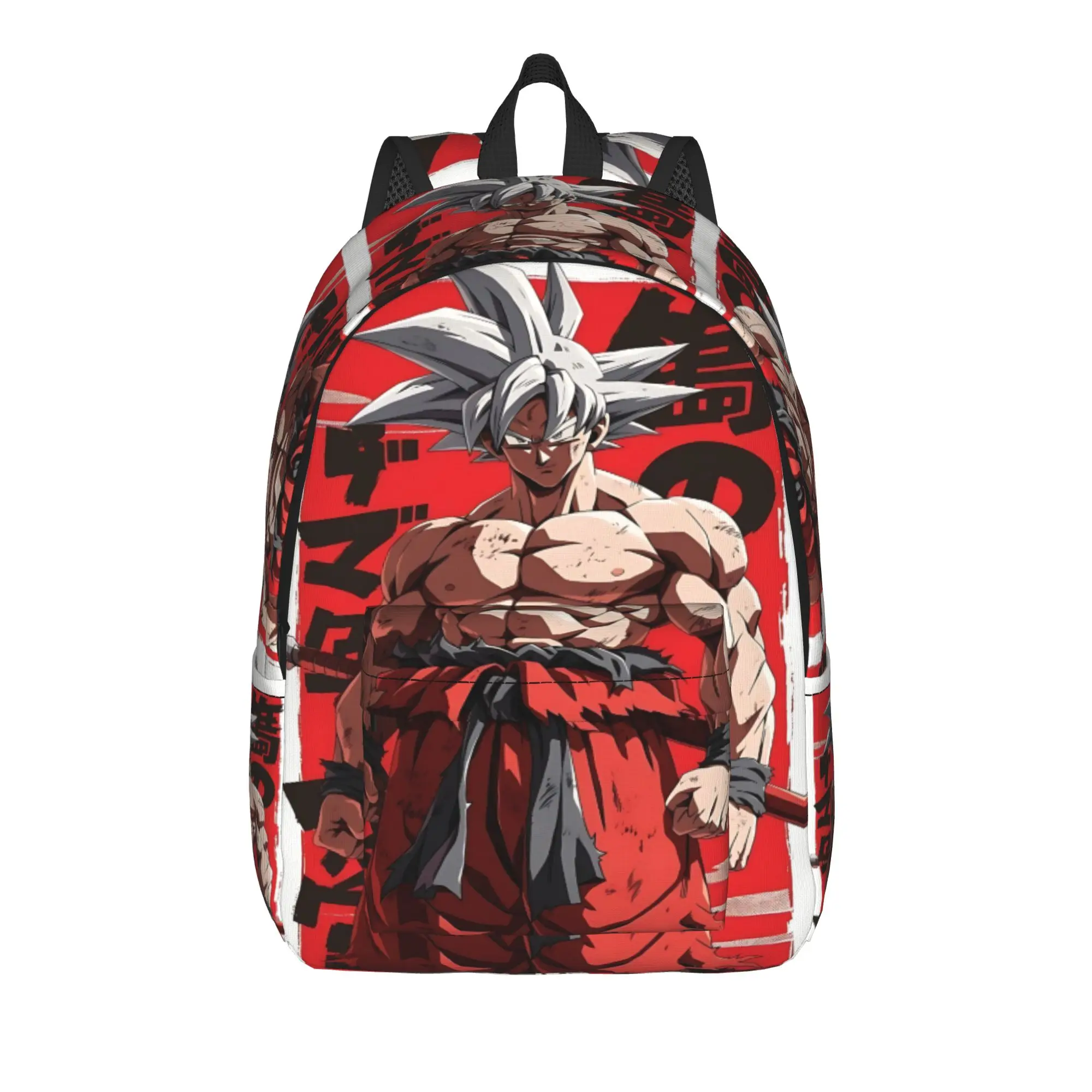 Fashion Dragon Ball Z Goku Backpack  Mochilas Dual-Use Campus Sturdy Shoulder Rucksack