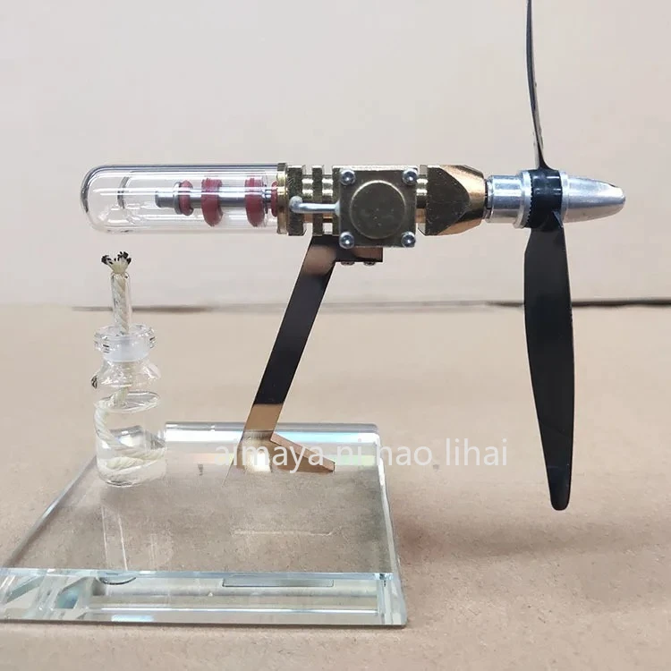 

Power Plane Stirling Engine External Combustion Engine Technology Educational Toy Model Novelty Creative Gifts