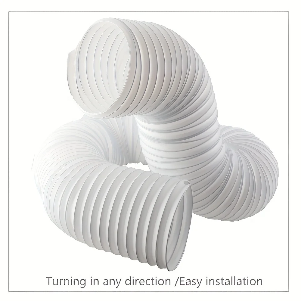 

Air Conditioner Hose,Portable Exhaust Vent Hose with 5.9 Inch Diameter, Counterclockwise AC Hose Length to 79 Inch