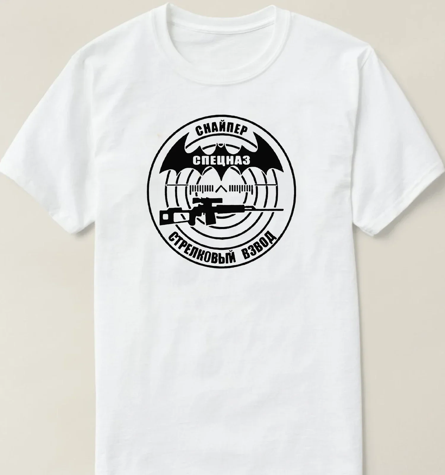 Spetsnaz Russian Special Force Platoon Sniper T-Shirt. Summer Cotton Short Sleeve O-Neck Mens T Shirt New S-3XL