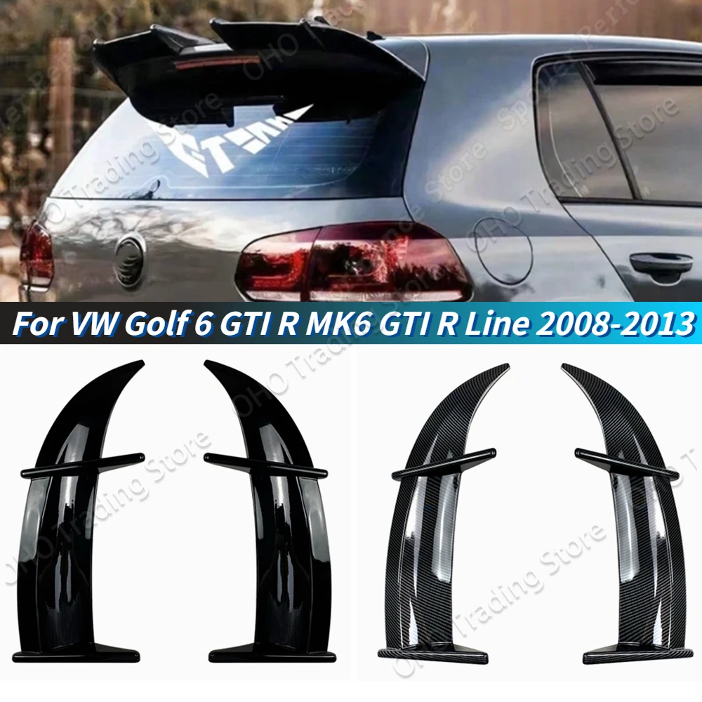 

Rear Roof Spoiler Wings AK Style Tail Wing Trunk Spoiler Body Kits For VW Golf 6 GTI R MK6 GTI R 2008 2009 2010 2011 2012 2013