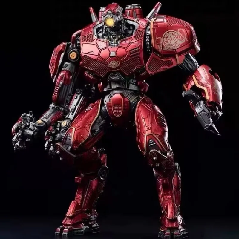 Ling Jihun Pacifics Gipsy Danger Youth Edition 8 pollici 20 cm Kit modello illuminato a LED Mecha Action Figures Giocattoli da collezione Regali