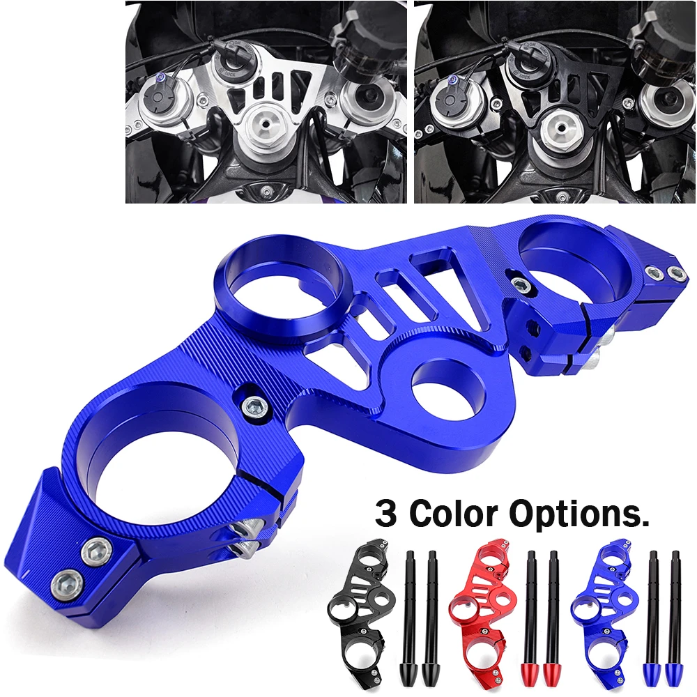 For BMW S1000RR M1000RR CNC Top Triple Clamp Upper Fork Holder Panel Motorcycle S1000 M1000 RR M S 1000RR S1000 RR 2020-2022