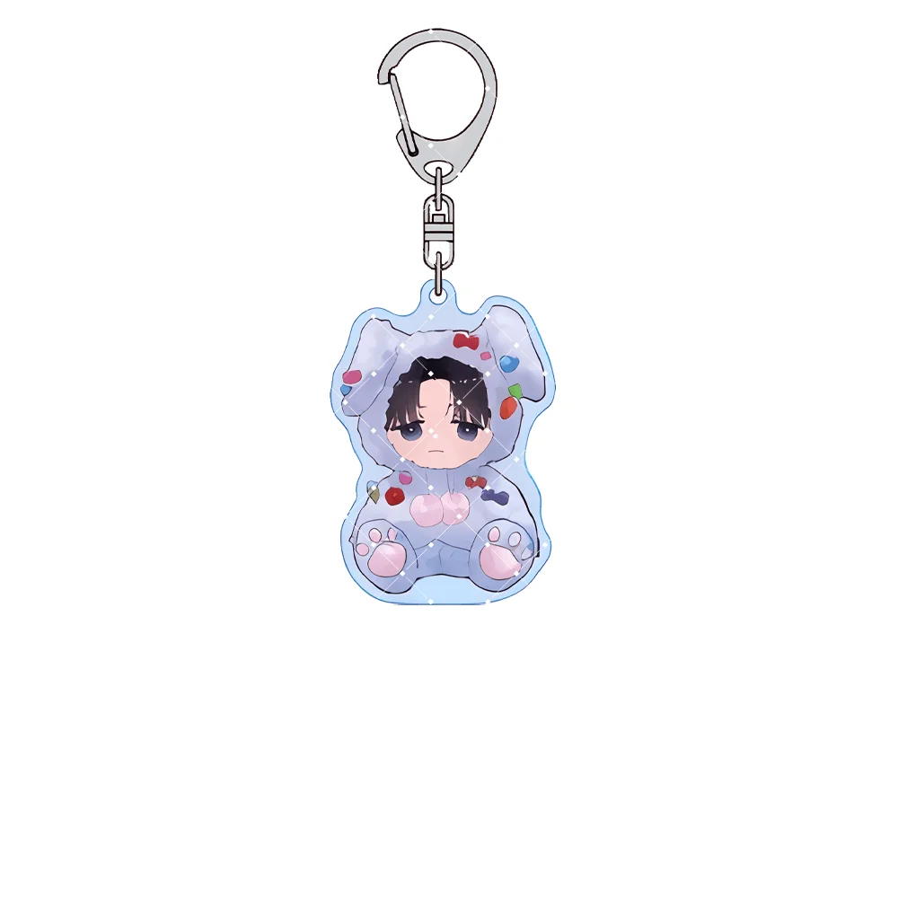 Perfect Addiction 6cm Acrylic Stand Keychain Anime Game Figure Bag Pendant Decor Collection Gift For Fans
