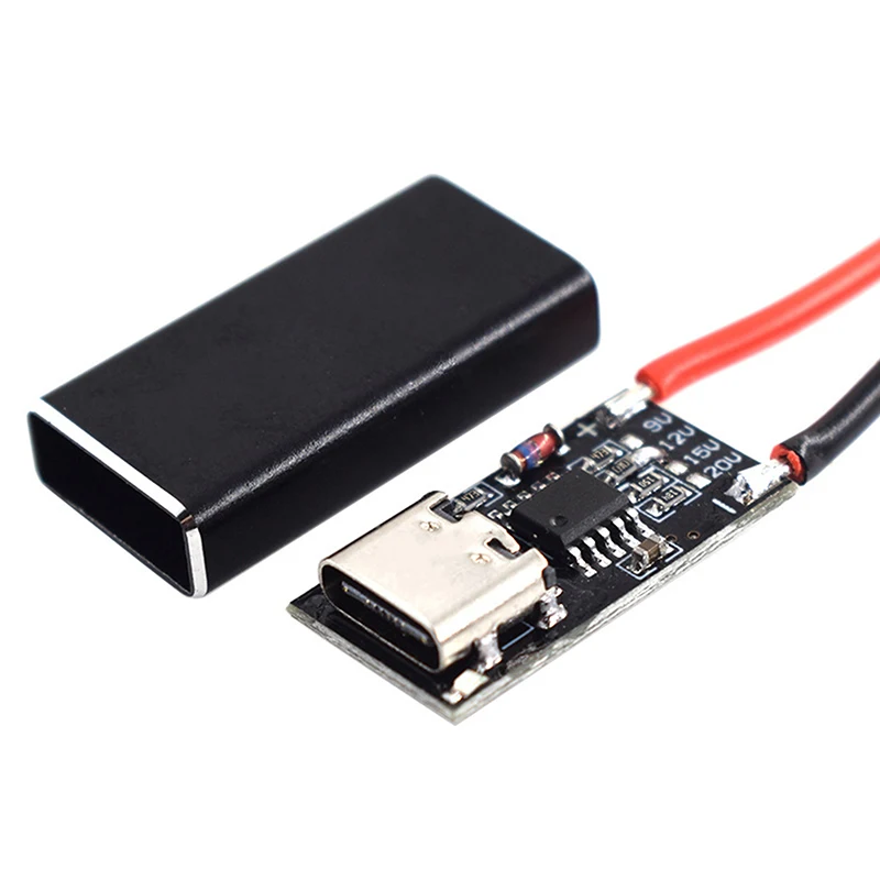 New PD/QC Decoy Board Fast Charge USB Boost Module Type-C 9V 12V 15V 20V Fast Charge Trigger Polling Detector Module