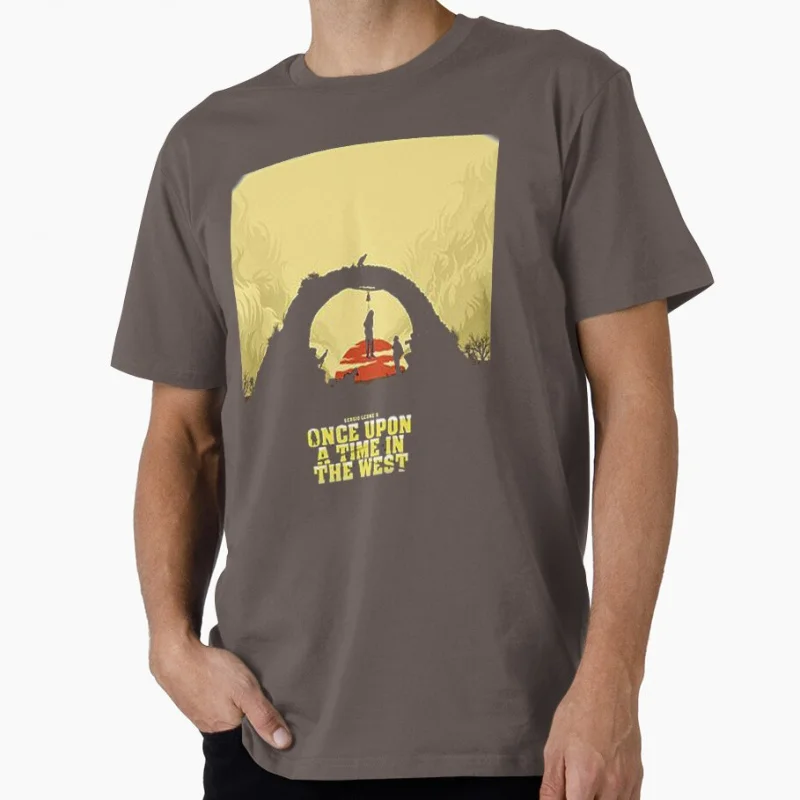 イーストウッド ウェスティン・ア・タイム・イン・ザ・ウェスト 1968 ウェスタン映画 ヴィンテージ カウボーイ映画 ギフト Tシャツ 大きいサイズ トップス