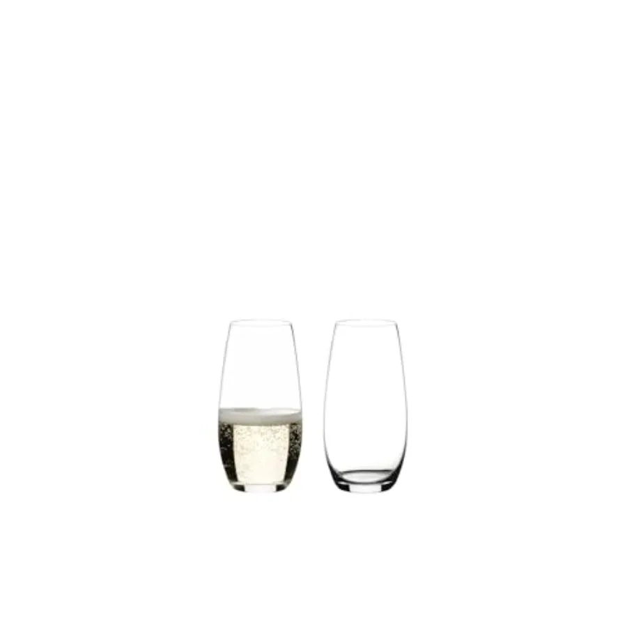 

O Wine Tumbler Champagne Glass, Set of 2