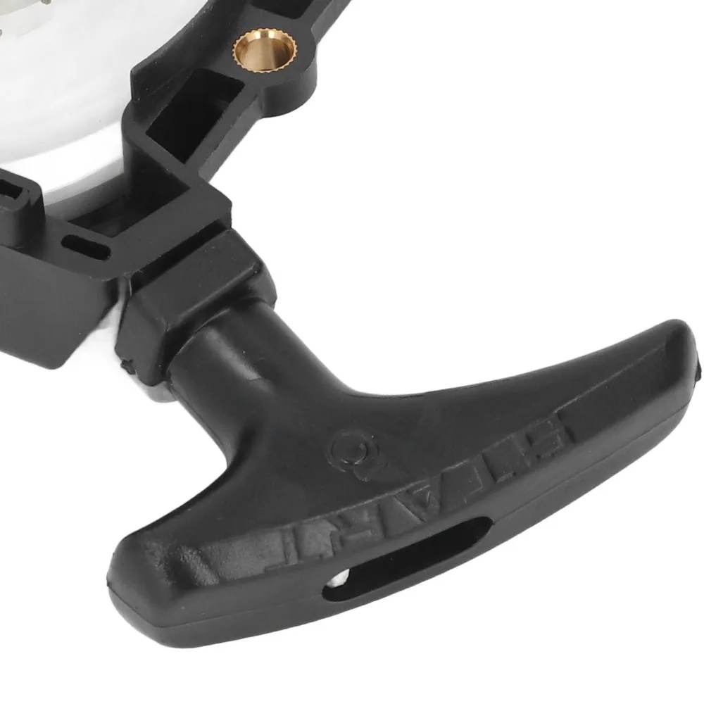 Black Recoil Pull Starter Plastic Wheel Core Pull Starter Assembly Aluminum Gasket Thick Housing for TH43 TH43D TH48