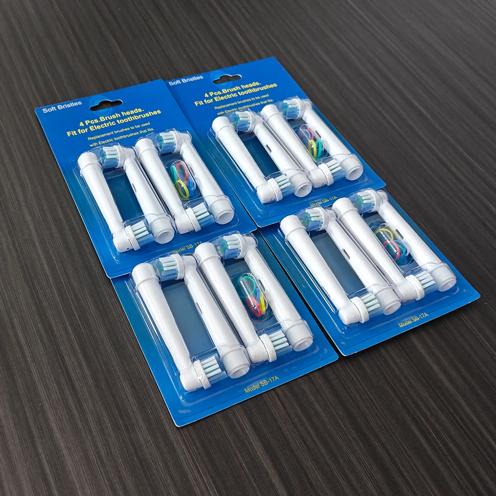 16pcs Set Electric Toothbrush Heads For Oral B Brush Heads Replacement Compatible With Oral-B PRO 6000 2500 Series Oral Care