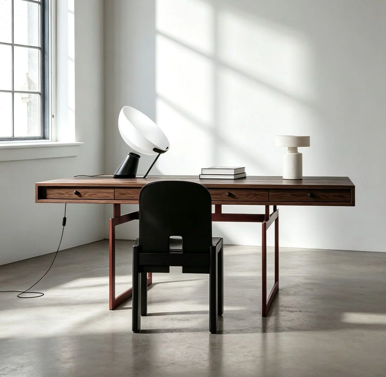 Customizable Luxury Solid Wood Desk Modern Design With Drawers Ergonomic Home/Office Building Desk