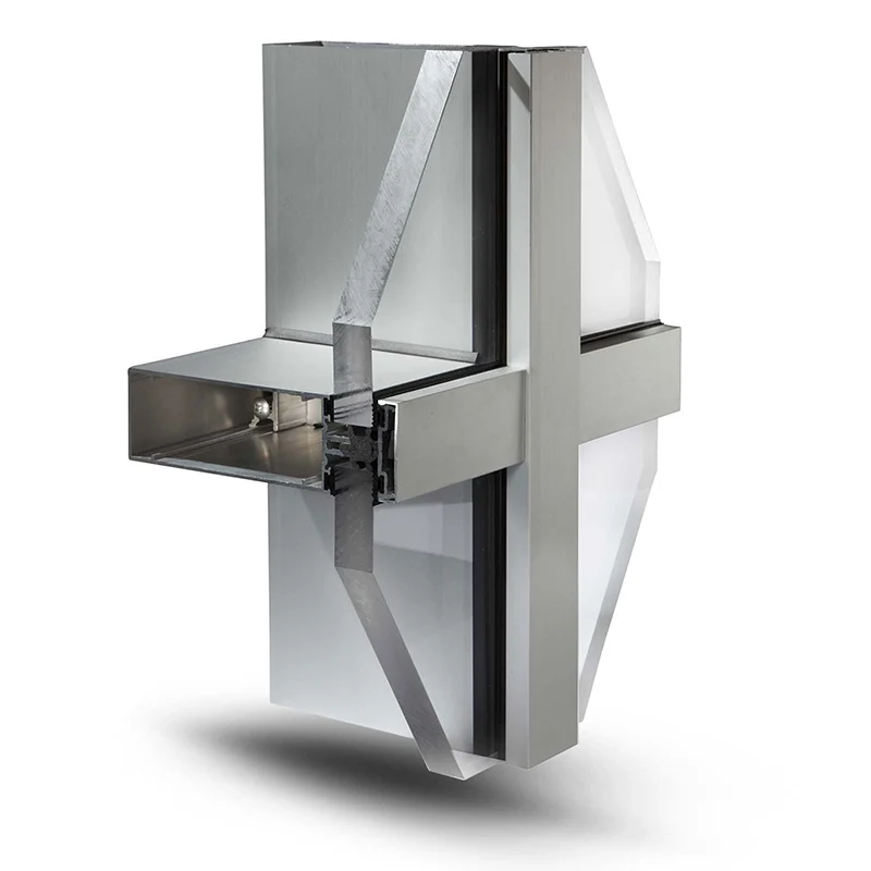 التخصيص تخصيص جدران الستار الزجاجية الهيكلية بالجملة ملف سبائك الألومنيوم #2