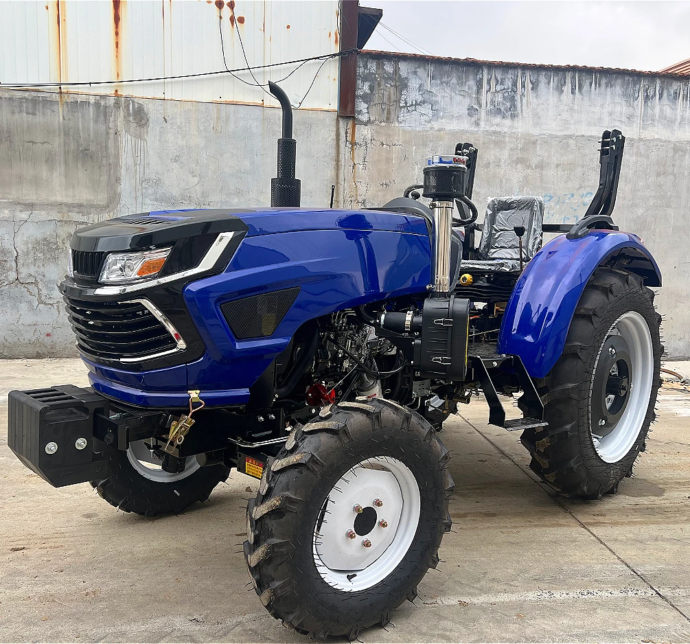Hot-selling Four-wheel Drive Compact Agricultural Tractor with Hydraulic Output Device That Can Be Plowed