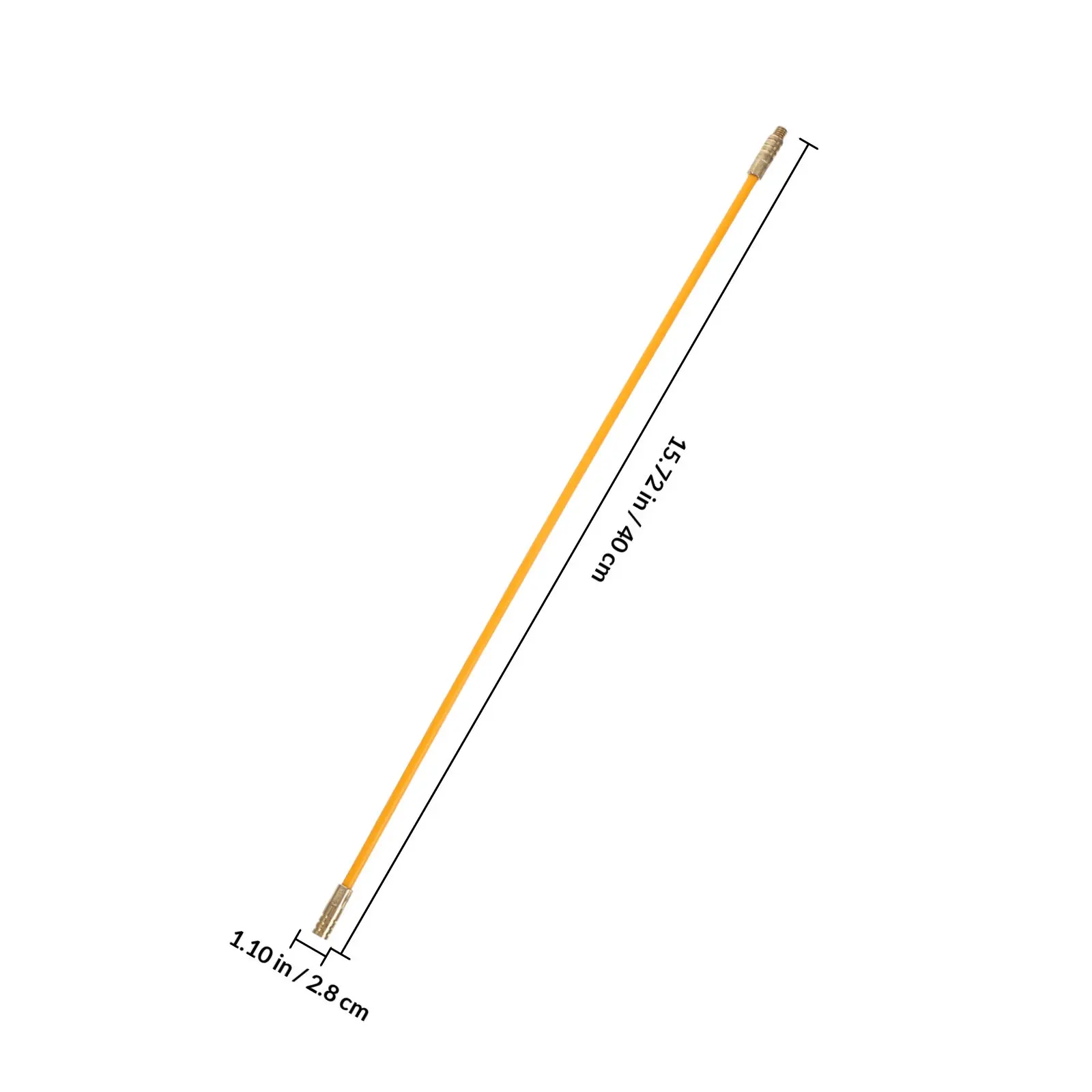 Fiberglass Wire Fishing Kit 33Cm 10 Rods with Puller Tool for Effortless Cable Conduits Electricians