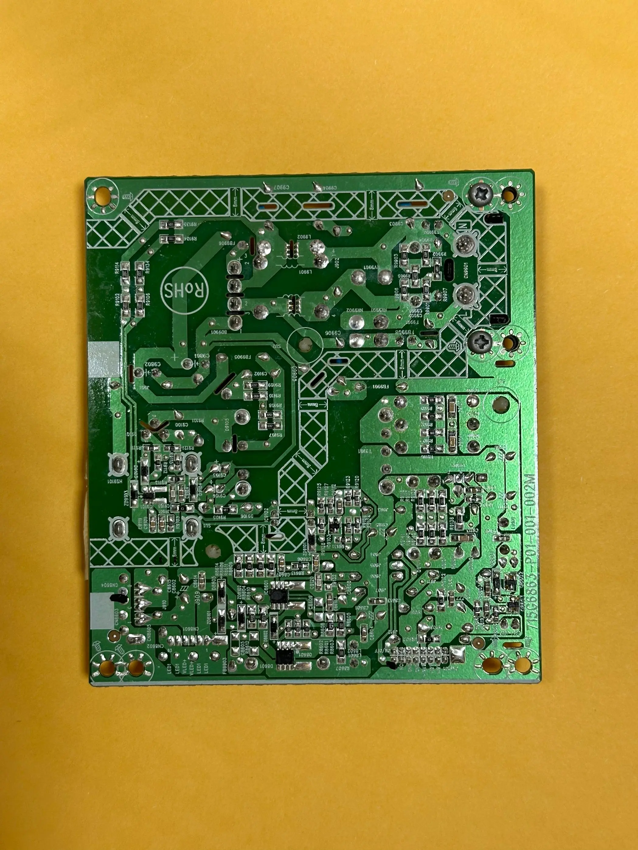 100% test for 32PHF3750/T AOCLD32E01M power board 715G6863-P01-001-002M