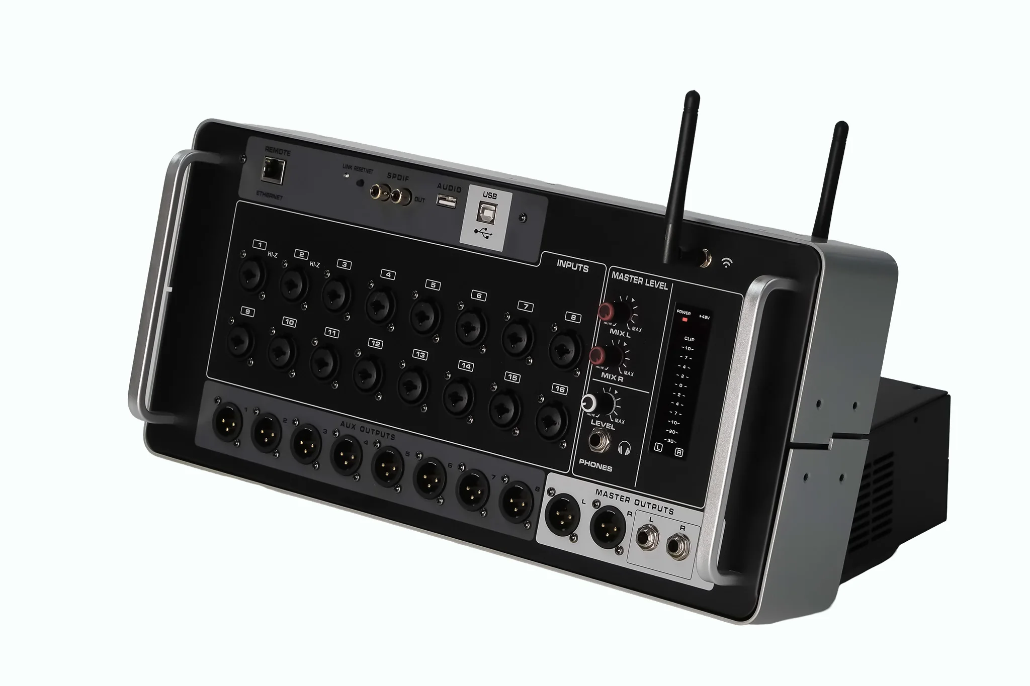 GOX-AFS16 16-Channel Professional Digital Rack Audio Mixer Manufacturers Sell Metal Material WIFI Connectivity Recording Console
