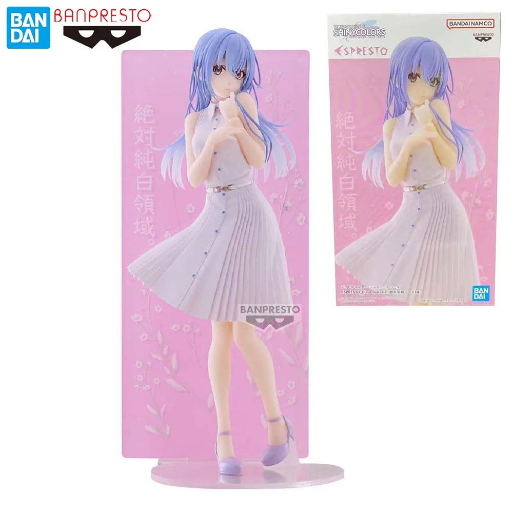 

В наличии Banpresto ESPRESTO Прозрачный материал Hana Suzuki (The Idolmaster: Shiny Colors) 22 см Чудовая аниме-фигурка Модель игрушки