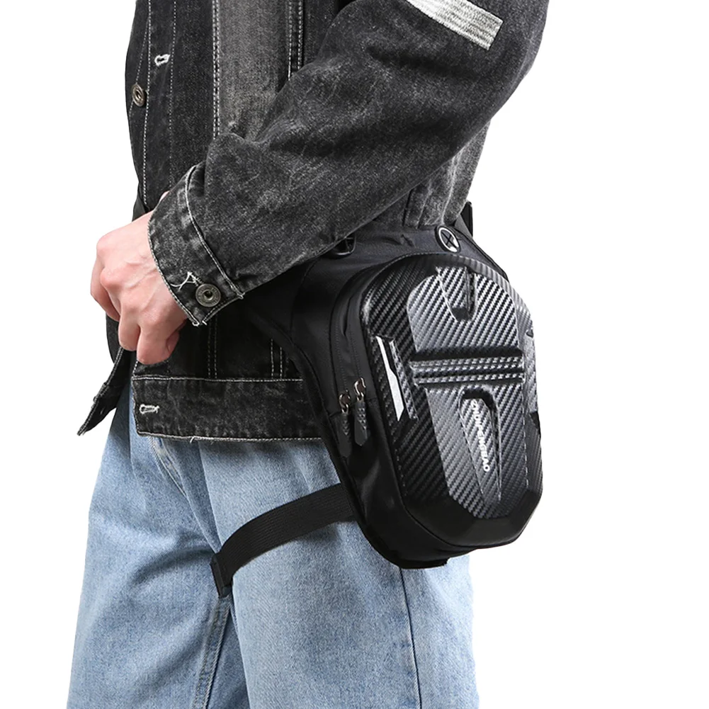 

Outdoor Waist Pack Zipper Closure Travel Chest Bag Adjustable Multi-Function Fanny Pack for Motorcycle Riding Travel